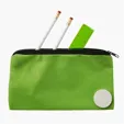 Non-Woven School Kit with Pouch, Pencils, Eraser, and Ruler — view 3