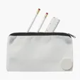 Non-Woven School Kit with Pouch, Pencils, Eraser, and Ruler — view 7