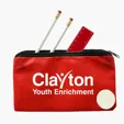 Non-Woven School Kit with Pouch, Pencils, Eraser, and Ruler
