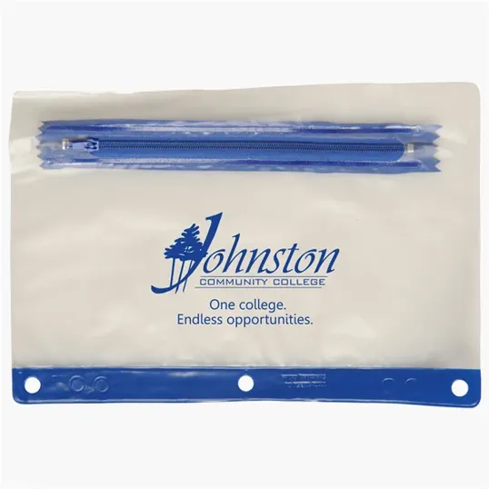 Clear PVC School Pouch, 15 mil — view 3