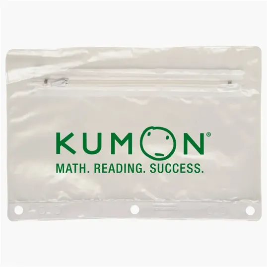 Clear PVC School Pouch, 15 mil — view 5