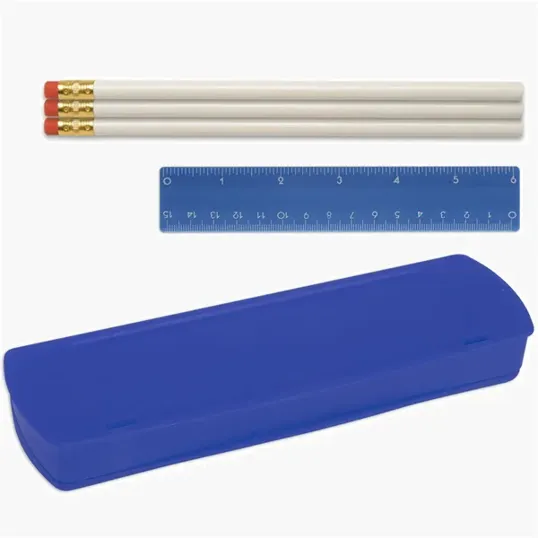 USA Back To School Pencil Case Kit with Pencils and Ruler — view 10