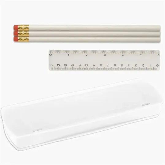 USA Back To School Pencil Case Kit with Pencils and Ruler — view 11
