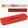 USA Back To School Pencil Case Kit with Pencils and Ruler — view 2