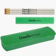 USA Back To School Pencil Case Kit with Pencils and Ruler — view 3