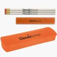 USA Back To School Pencil Case Kit with Pencils and Ruler — view 4