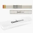 USA Back To School Pencil Case Kit with Pencils and Ruler — view 6