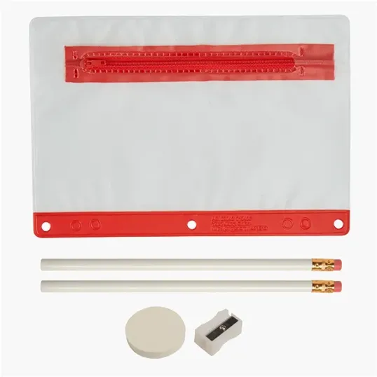 Super Value School Kit with Pouch, Pencils, Eraser, and Sharpener — view 4