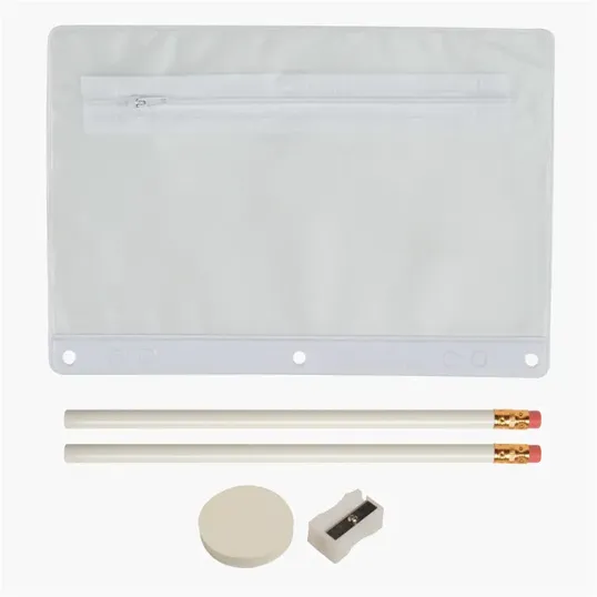 Super Value School Kit with Pouch, Pencils, Eraser, and Sharpener — view 5