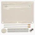 Translucent Deluxe Back to School Kit with Imprinted Contents — view 3