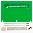 Translucent Deluxe Back to School Kit with Imprinted Contents — view 4
