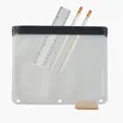 Zip-It™ PEVA School Kit with Pencils, Eraser & Ruler — view 3