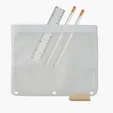 Zip-It™ PEVA School Kit with Pencils, Eraser & Ruler — view 5