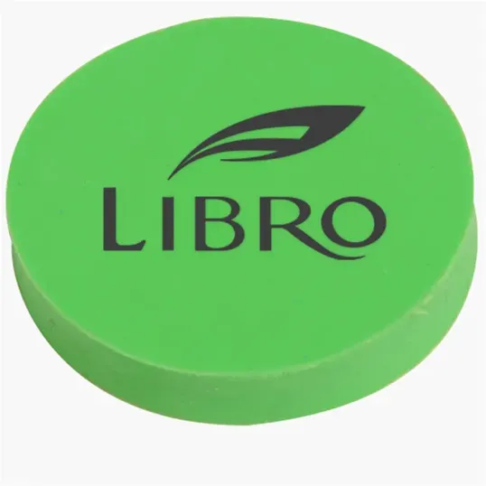 Round Rubber Eraser, 1 1/2" x 1/4" — view 3