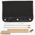 Varsity School Kit Zippered Pencil Pouch with Supplies — view 2