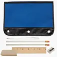 Varsity School Kit Zippered Pencil Pouch with Supplies — view 5