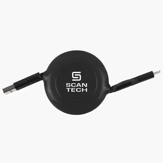 3-in-1 Retractable Fast Charge-it™ Cable — view 6