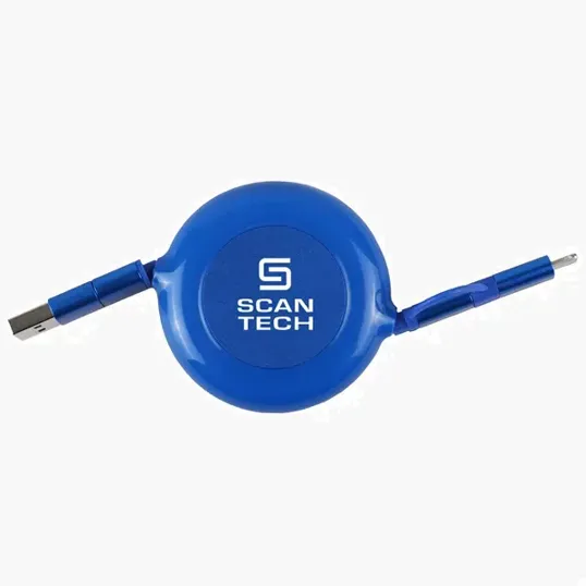 3-in-1 Retractable Fast Charge-it™ Cable — view 7