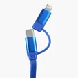 3-in-1 Retractable Fast Charge-it™ Cable — view 3