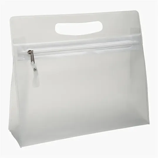 Vanity Makeup Bag in Frosted PVC — view 10