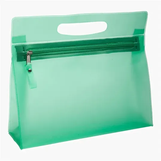 Vanity Makeup Bag in Frosted PVC — view 11