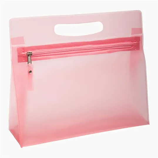 Vanity Makeup Bag in Frosted PVC — view 12