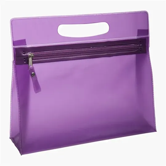 Vanity Makeup Bag in Frosted PVC — view 13