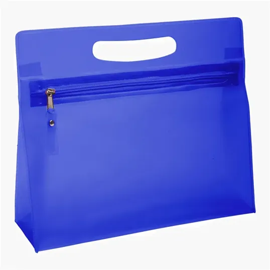 Vanity Makeup Bag in Frosted PVC — view 14