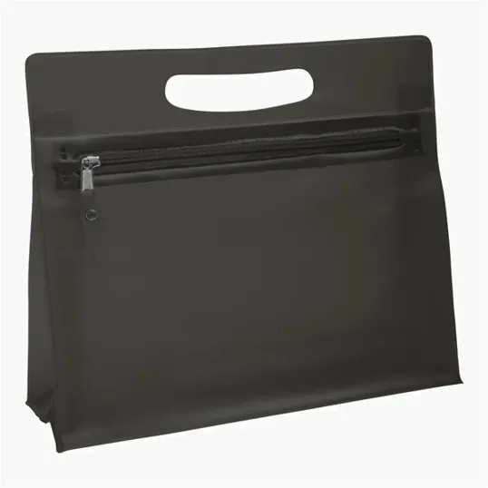 Vanity Makeup Bag in Frosted PVC — view 15