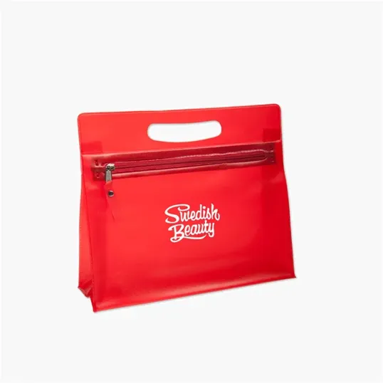 Vanity Makeup Bag in Frosted PVC — view 6