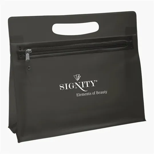 Vanity Makeup Bag in Frosted PVC — view 8