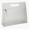 Vanity Makeup Bag in Frosted PVC — view 10