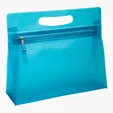 Vanity Makeup Bag in Frosted PVC — view 17