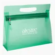 Vanity Makeup Bag in Frosted PVC — view 3
