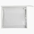 Quart Size Clear Travel Carrier Case — view 5