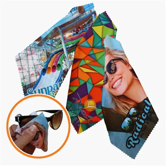 Sublimated Microfiber Cloth, 6" x 6"