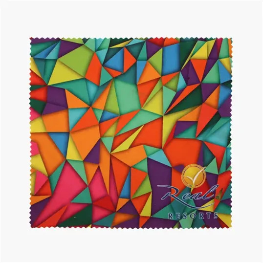Sublimated Microfiber Cloth, 6" x 6" — view 2