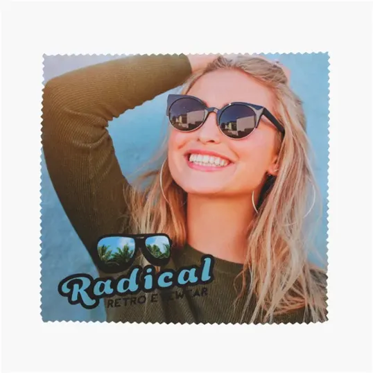 Sublimated Microfiber Cloth, 6" x 6" — view 3
