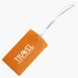 Explorer Luggage Tag with Printed ID Card — view 3