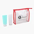 Evans 3 oz Silicone Bottles Travel Set with Clear Case — view 4