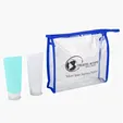 Evans 3 oz Silicone Bottles Travel Set with Clear Case — view 5