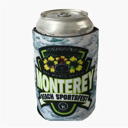 Sublimated Can Cooler — view 3