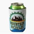 Sublimated Can Cooler — view 2