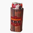 Sublimated Slim Can Cooler — view 2