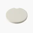 Absorbent Car Coaster, Ceramic Stone — view 3