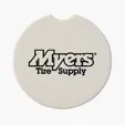 Absorbent Car Coaster, Ceramic Stone — view 2