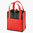 Evans Six-Bottle Wine Tote Carrier — view 8