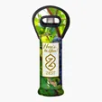 Sublimated Neoprene Wine Tote Carrier Holder — view 2