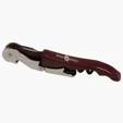 Waiters Wine Opener with Stainless Steel Inserts — view 5