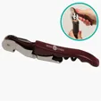 Waiters Wine Opener with Stainless Steel Inserts